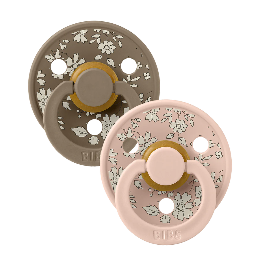 BIBS x LIBERTY Colour 2 Pack Capel - Blush Mix