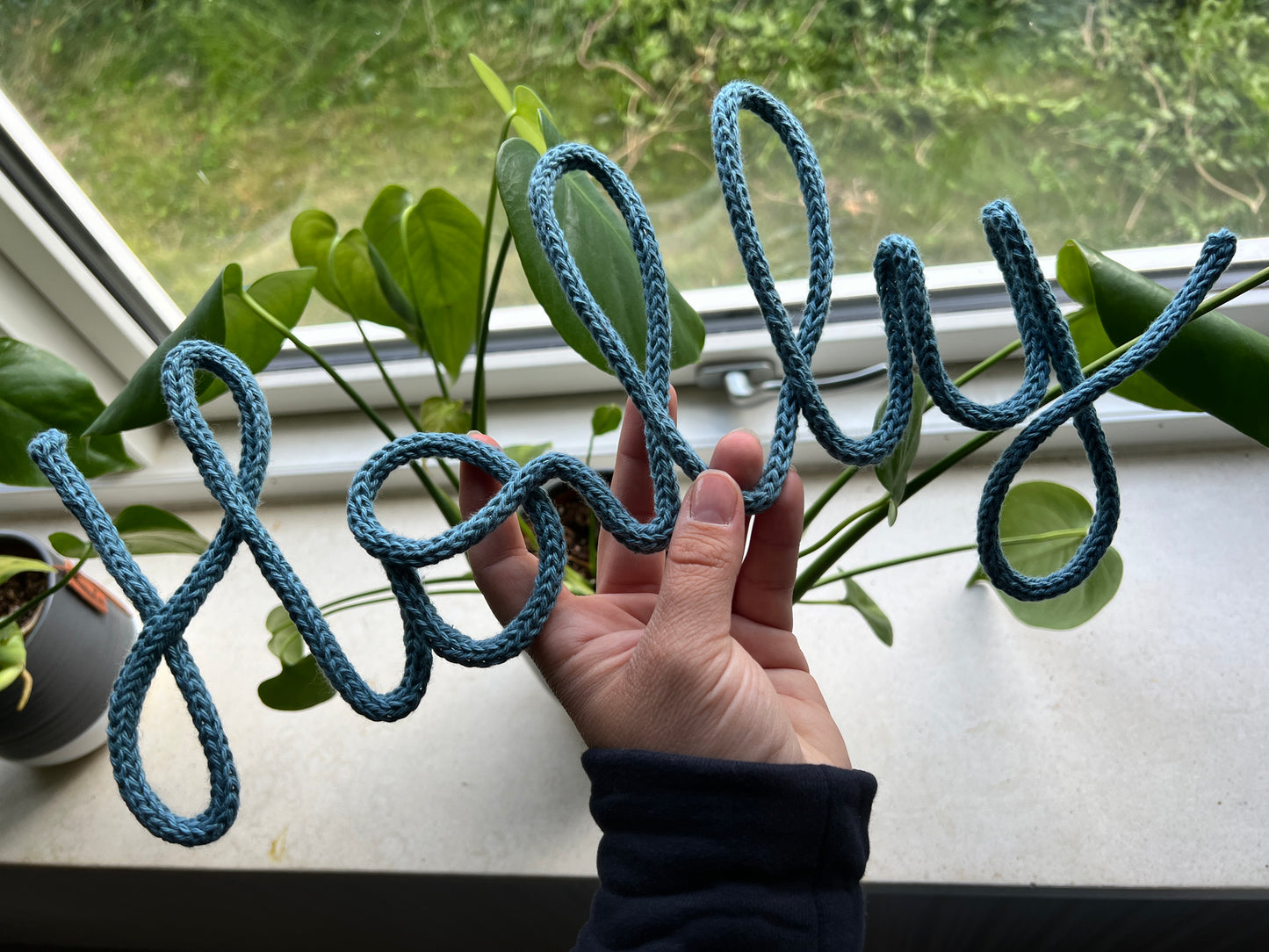 Eget navn i wireart