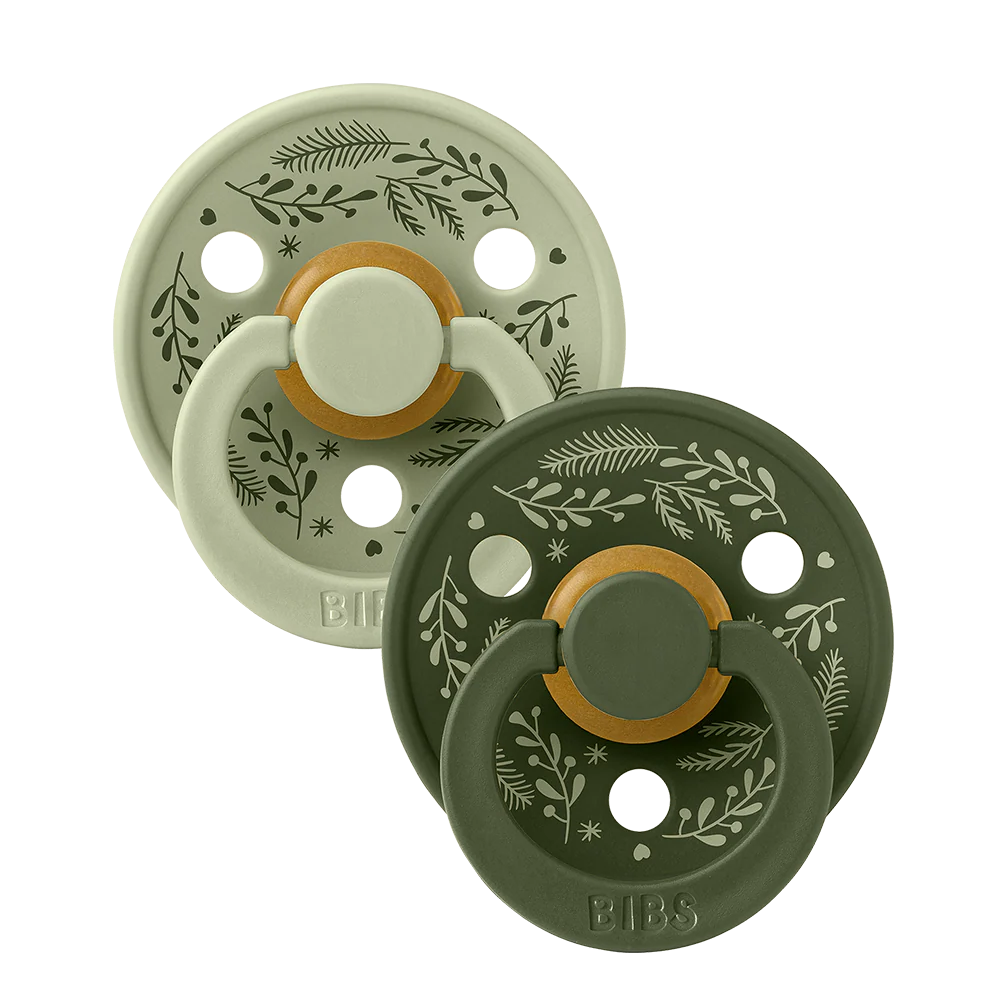 Colour Holiday Leaf Sutter 2-Pak - Sage/Hunter Green