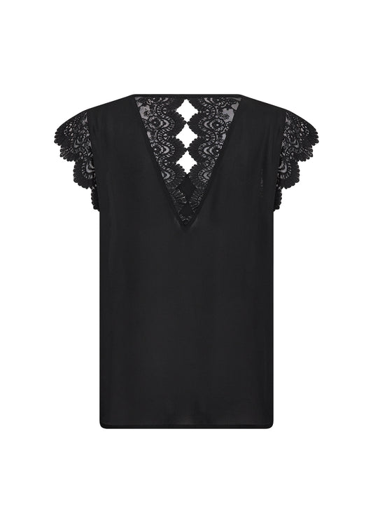 T-shirts med blonde (sort)