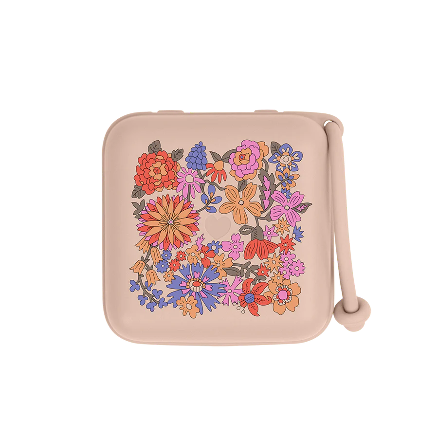 BIBS Sutteholder og steriliseringsbox - June Blossom Blush