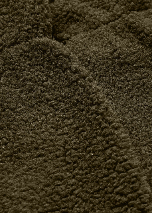 Teddy handsker (mørk oliven)