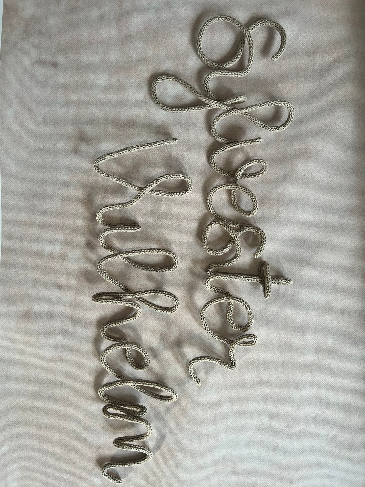 Eget navn i wireart