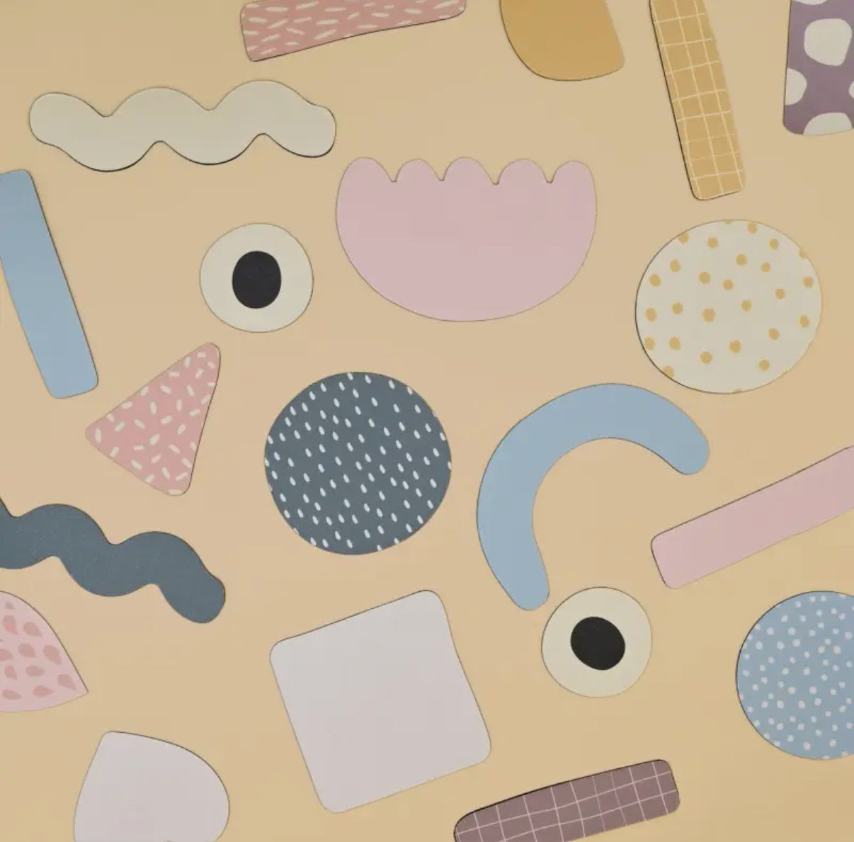 Magnetisk tavle - hus i lyserød