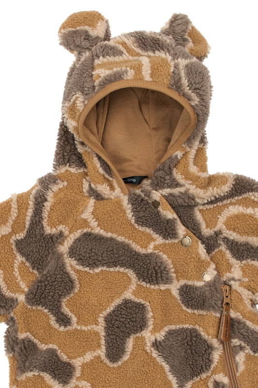 Teddy heldragt med mønster