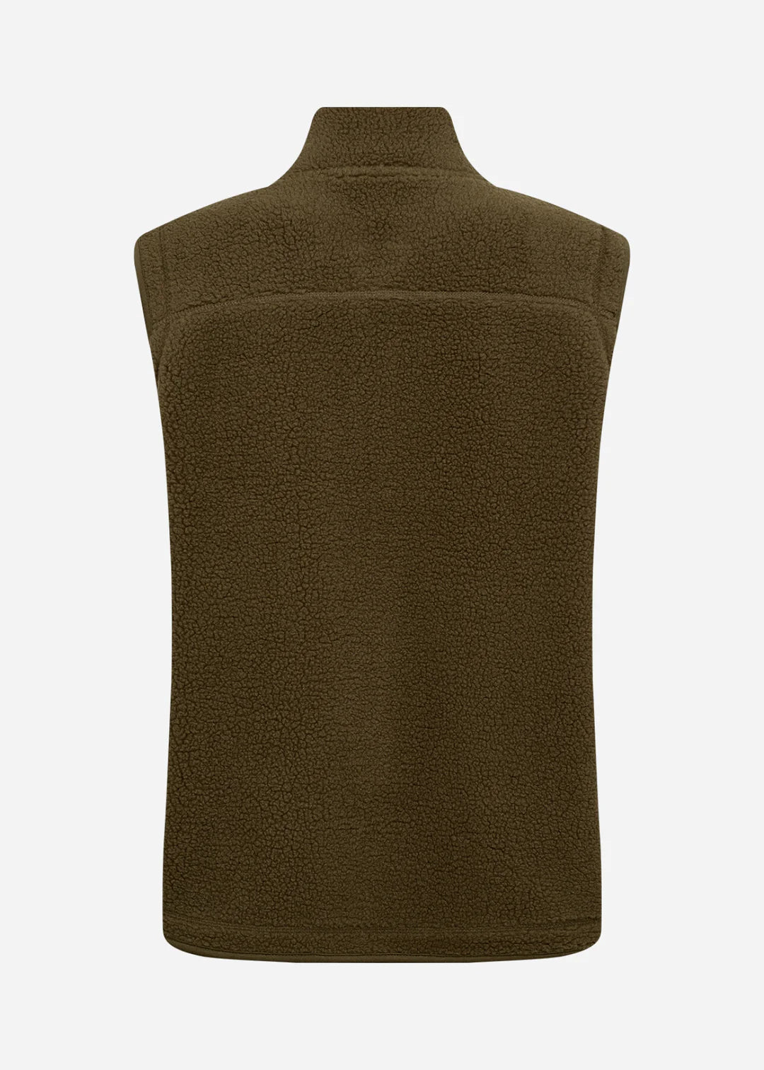 Vest i mørk oliven