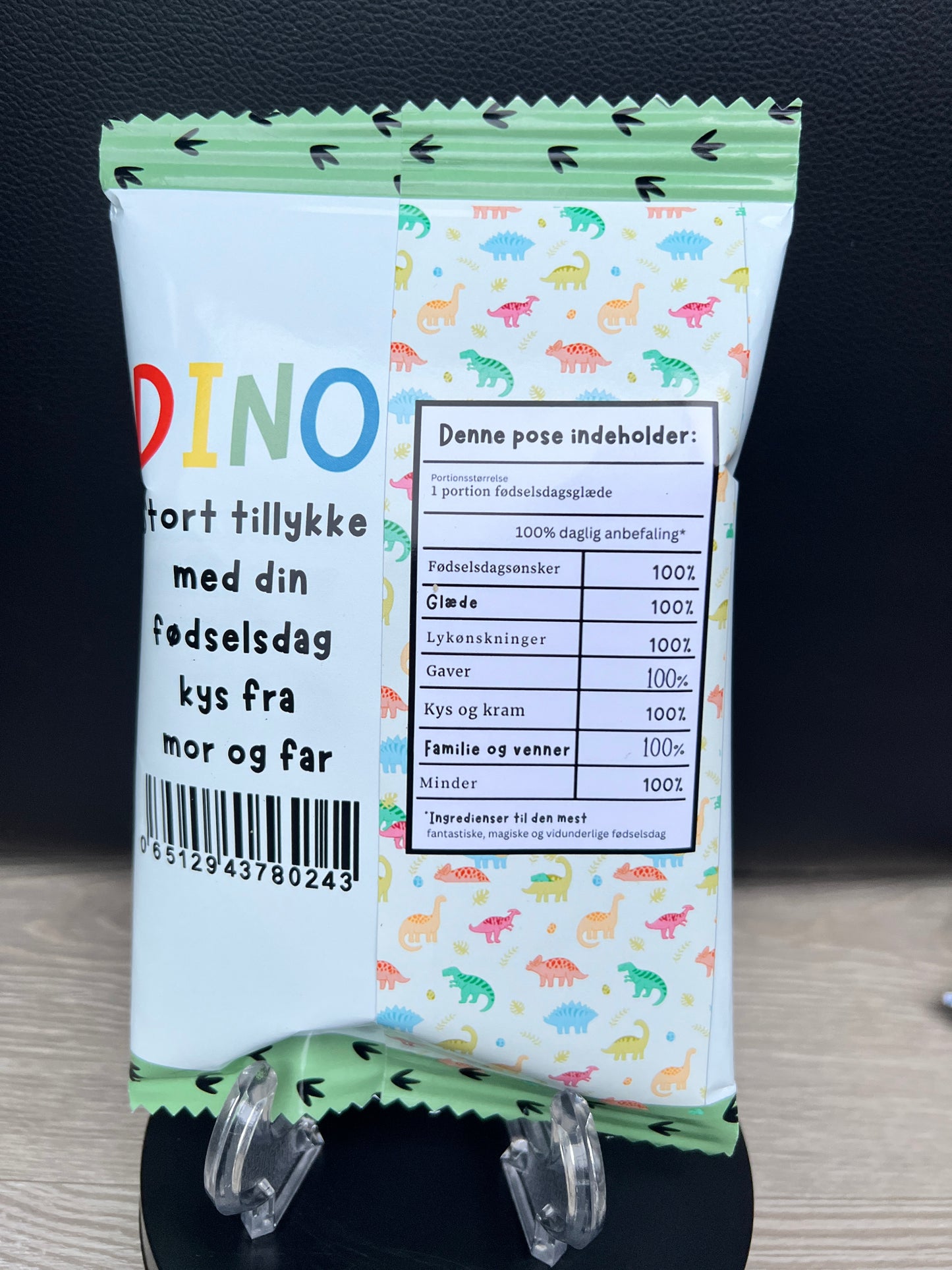 Chipspose med eget design (gavepose)