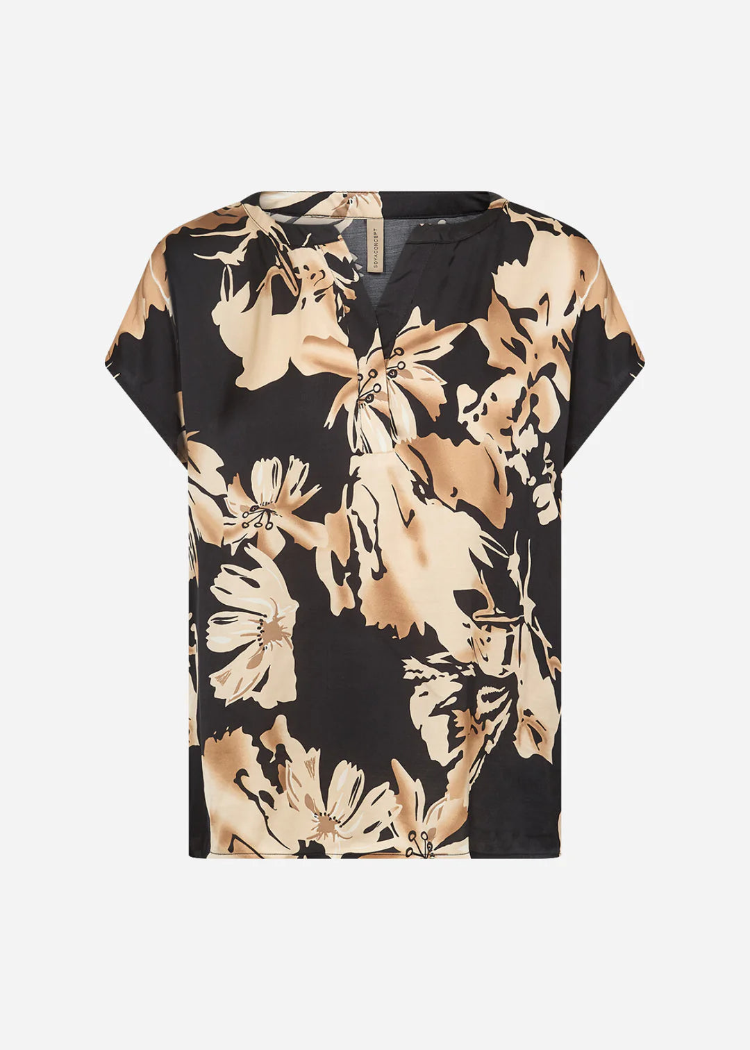 Bluse sand blomster