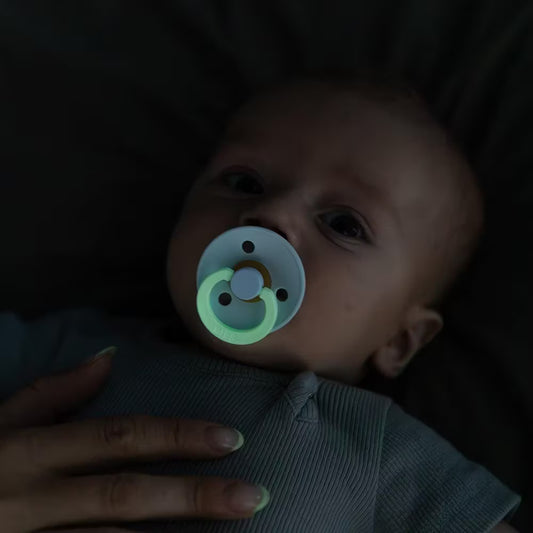 BIBS GLOW Colour 2 PACK - Petrol/Deep Space