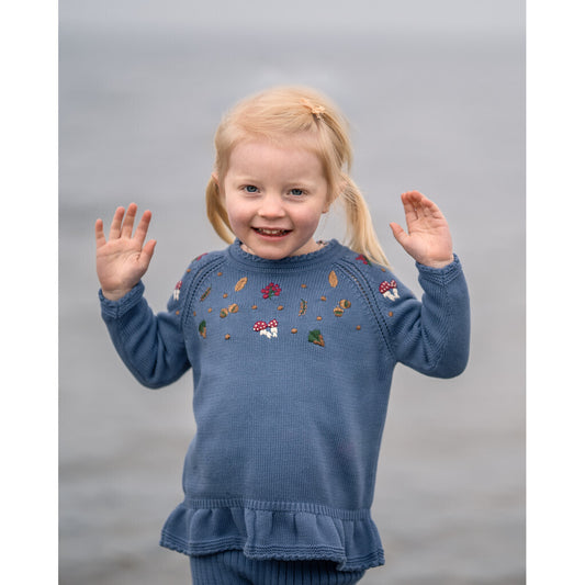 Hanevild Molly strikbluse