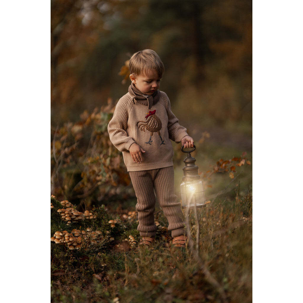 Hanevild signatur sweater i strik