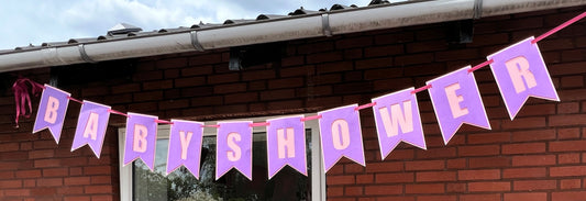 Banner med personlig tekst