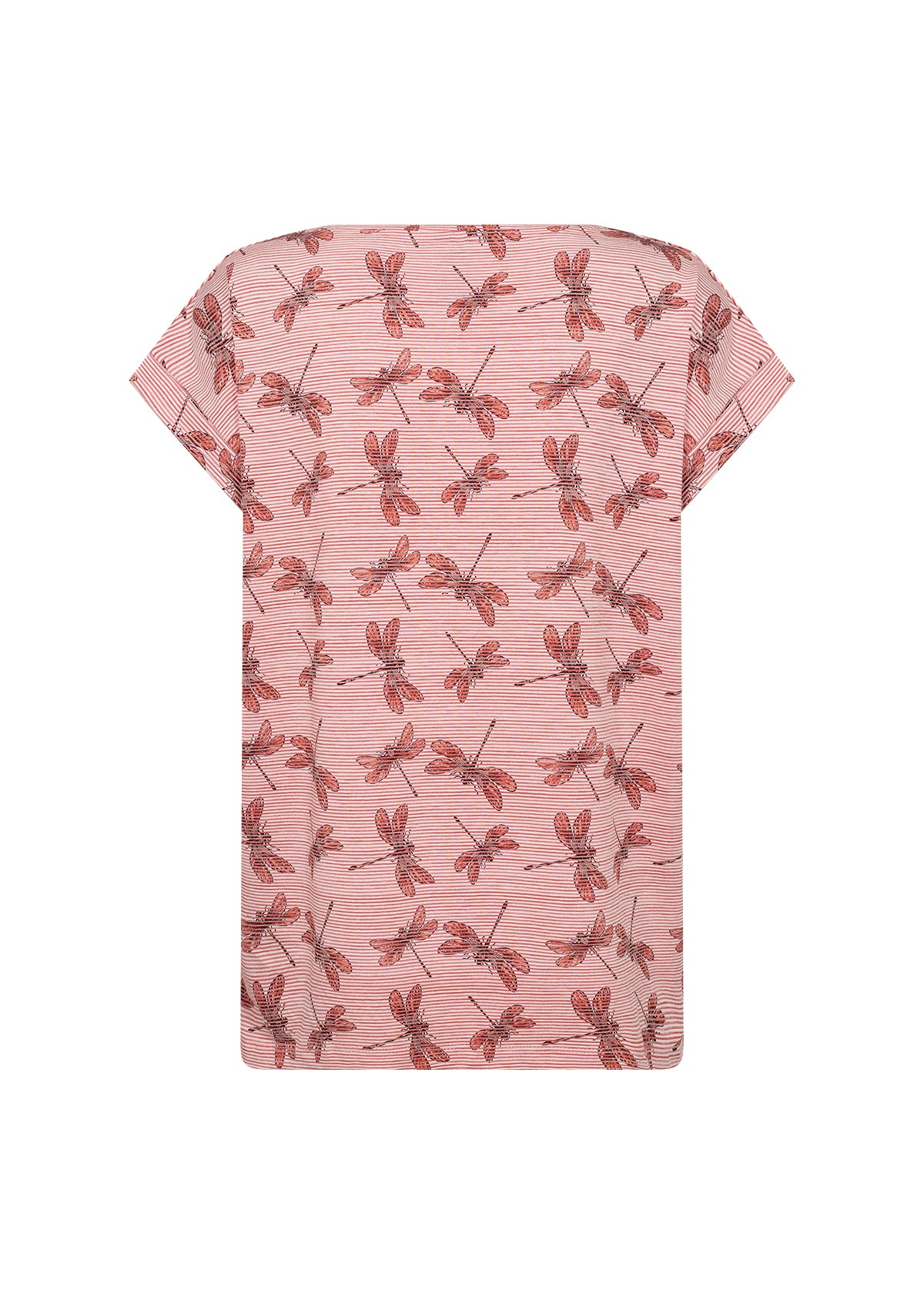 Tshirt med guldsmed - orange