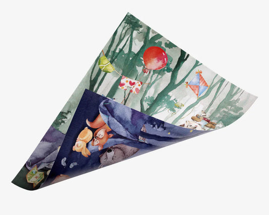 Skov dag&nat børneplakat