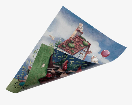 Kanin dag&nat børneplakat