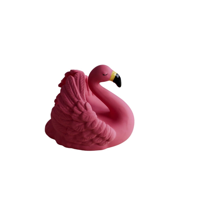 Badeand som flamingo