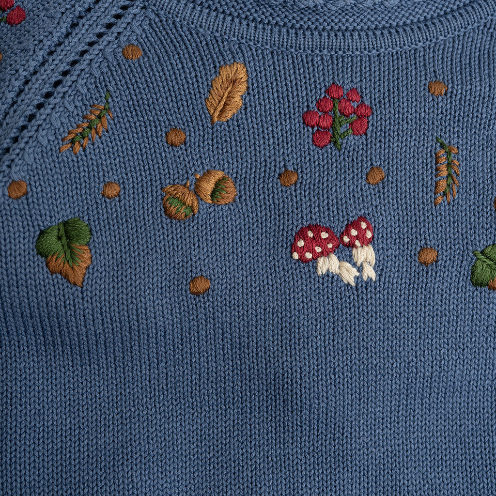 Hanevild Molly strikbluse