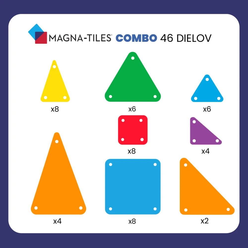 Magna-tiles combo 46