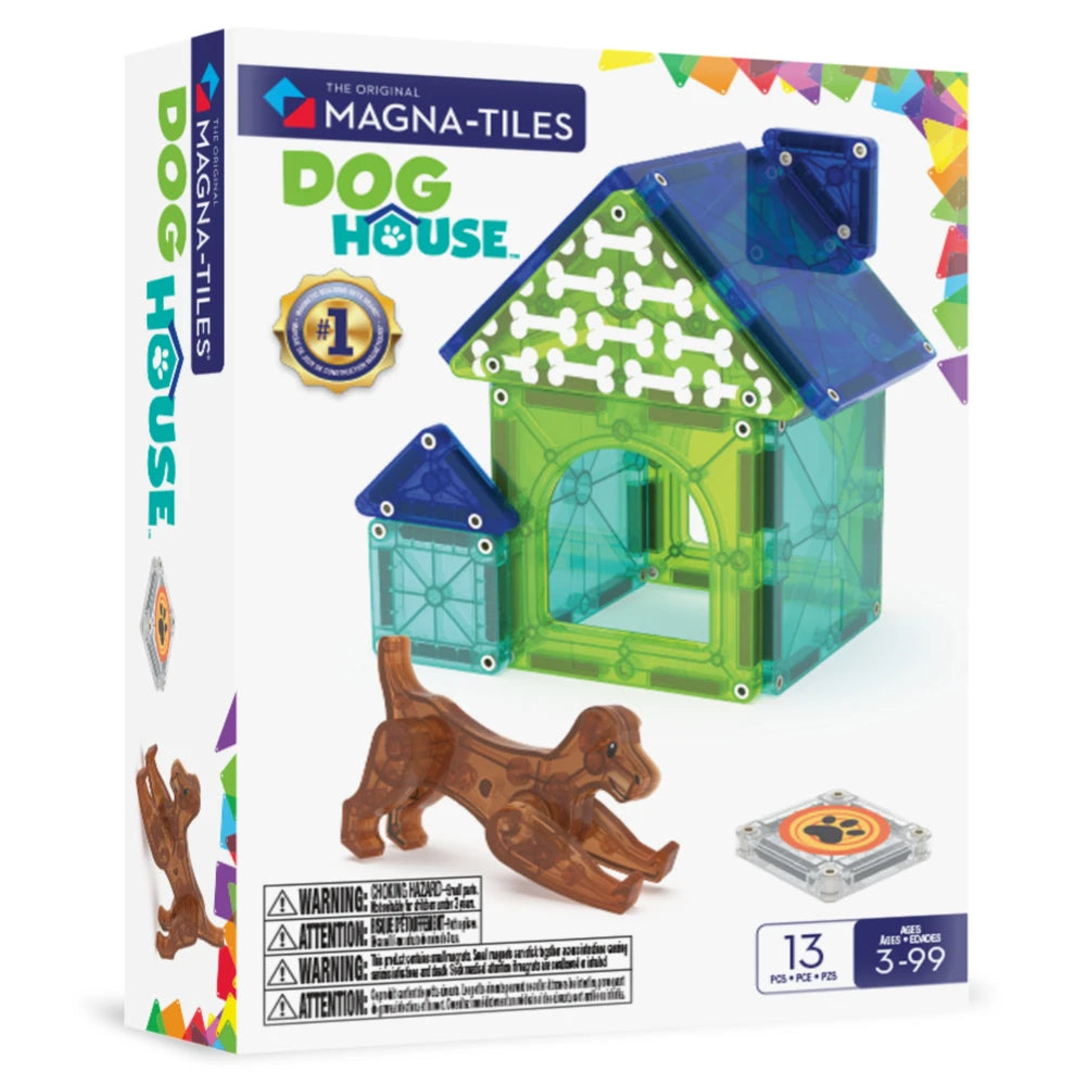 Magna-tiles hundehus