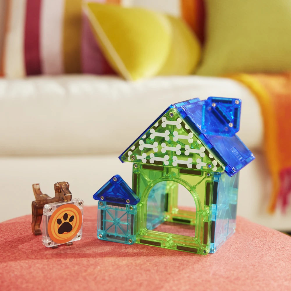 Magna-tiles hundehus