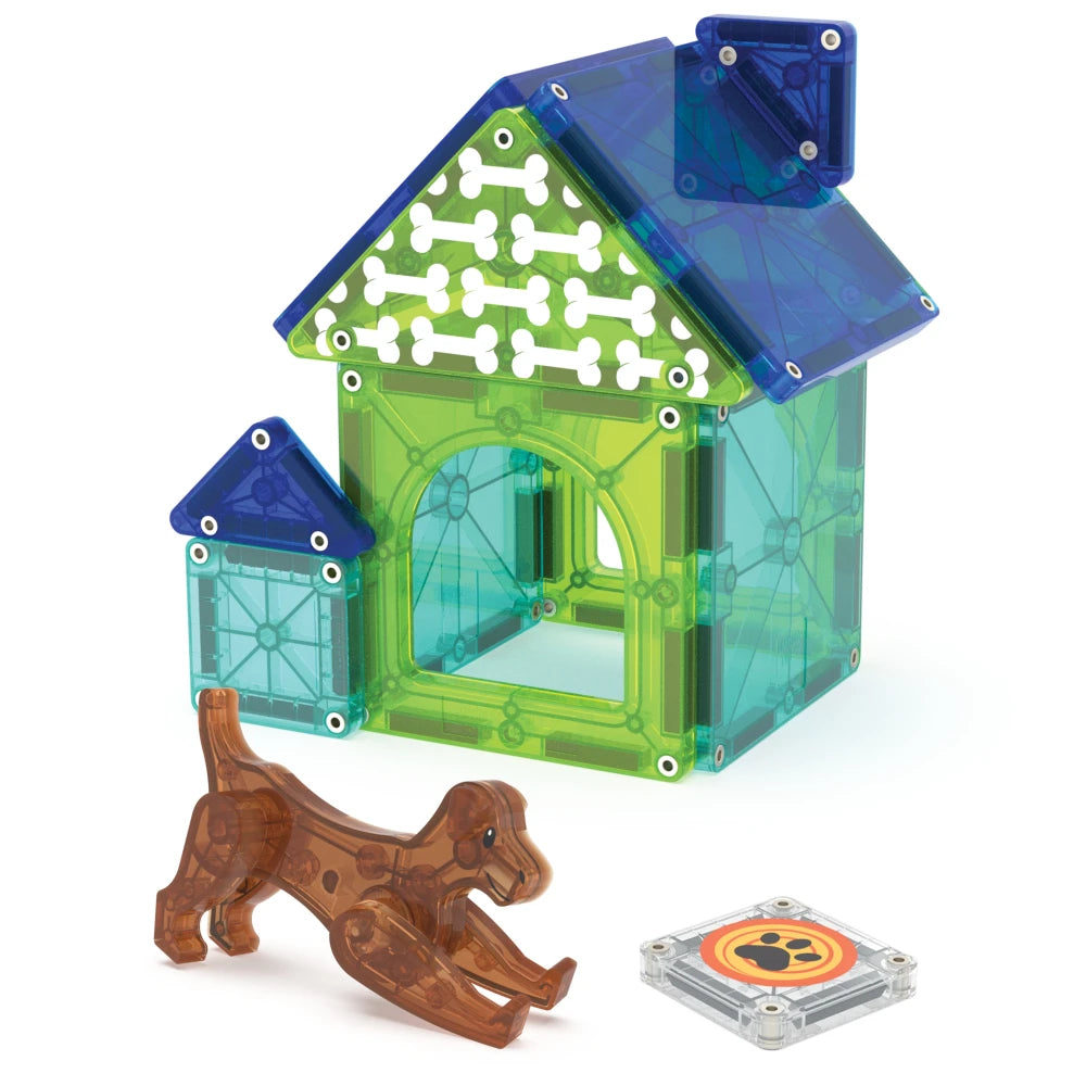 Magna-tiles hundehus
