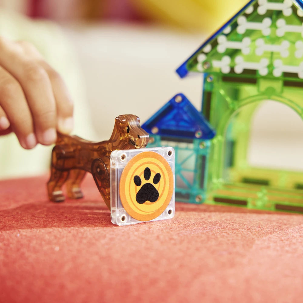 Magna-tiles hundehus
