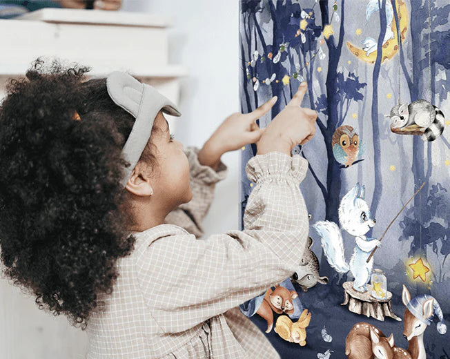 Skov dag&nat børneplakat