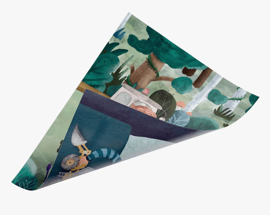 Traktor dag&nat børneplakat