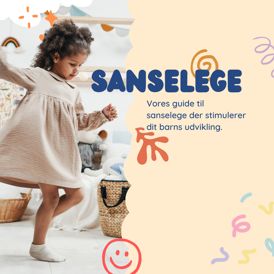 De bedste sanselege for baby og små børn