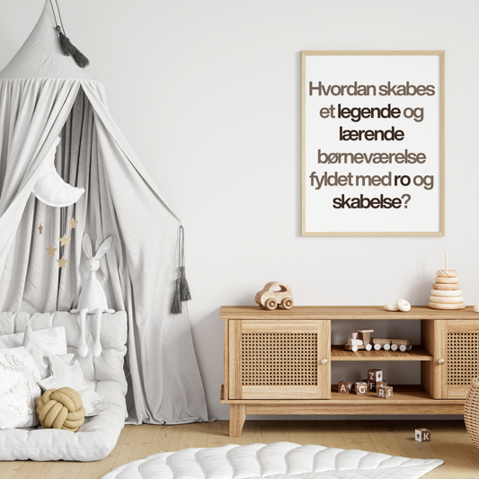 Minimalistisk børneværelse: Sådan skaber du ro og leg på samme tid