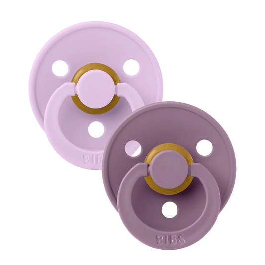 BIBS Colour 2 PACK - Violet Sky/Mauve