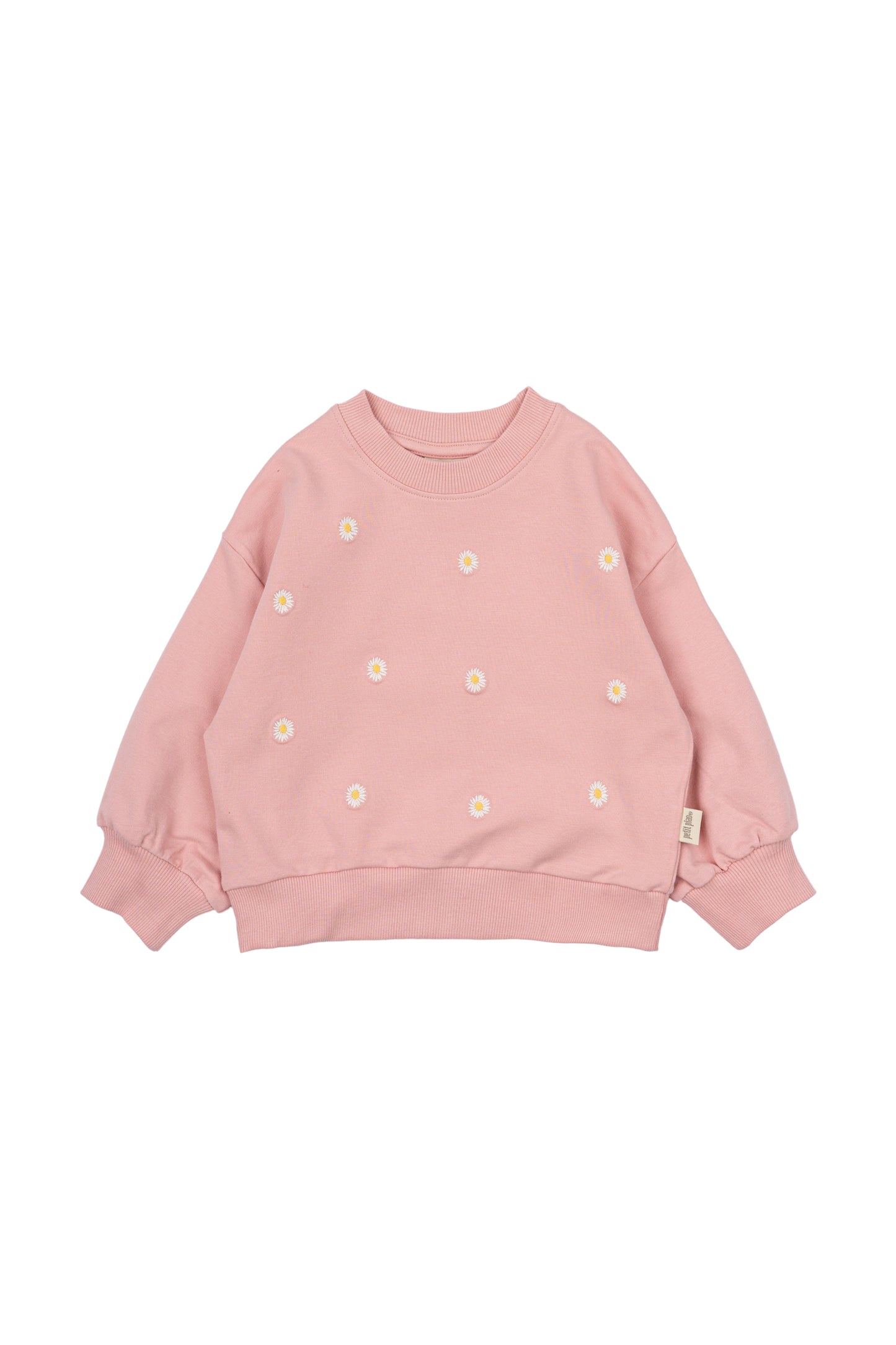 Sweatshirt med margueritter