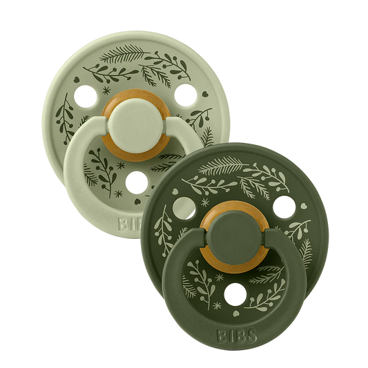 Colour Holiday Leaf Sutter 2-Pak - Sage/Hunter Green