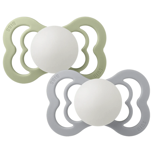 BIBS Supreme GLOW 2 Pack - Sage/Cloud