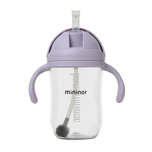 Mininor sugerørsflaske 330ml 'lavendel'