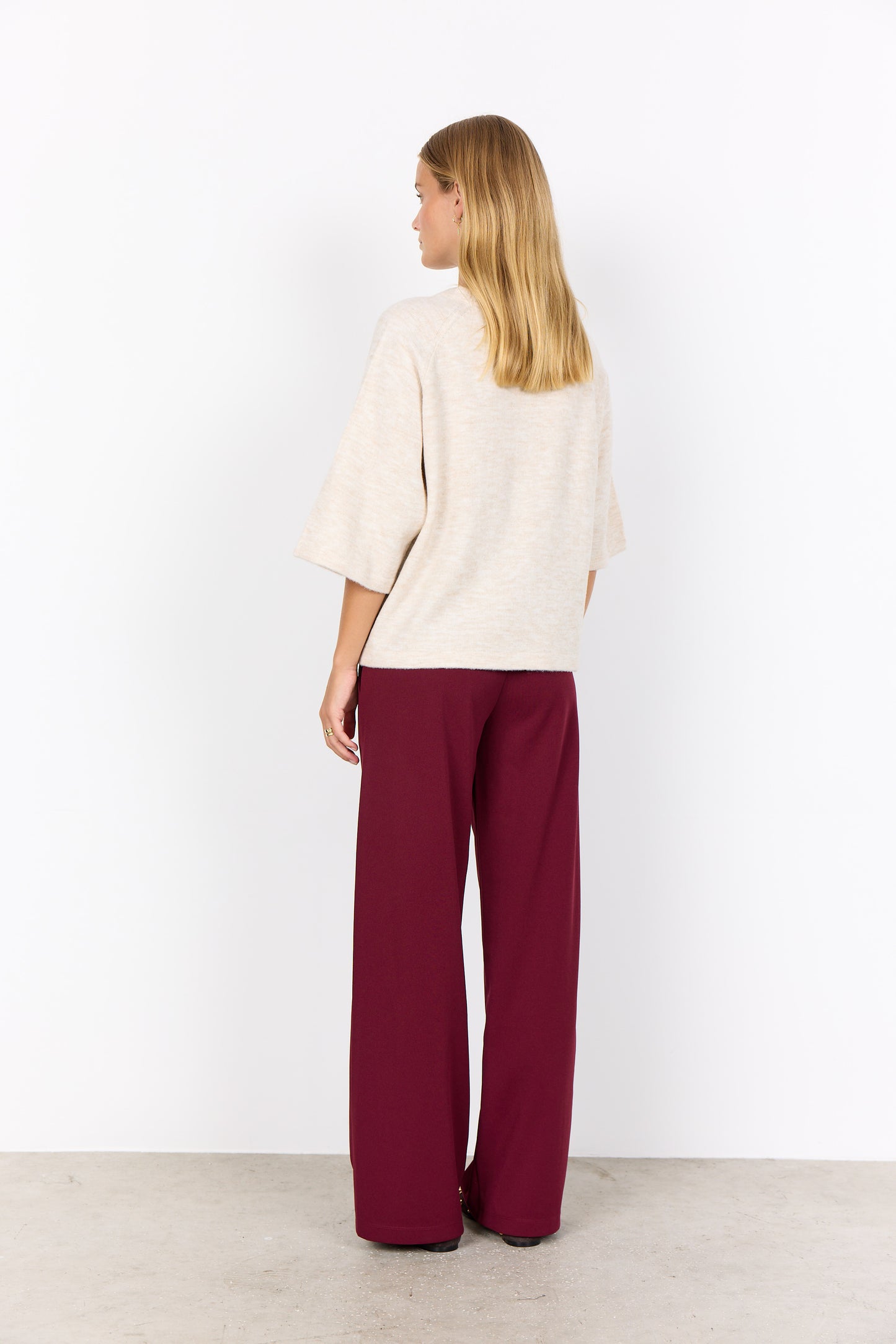 Strik pullover (sand)