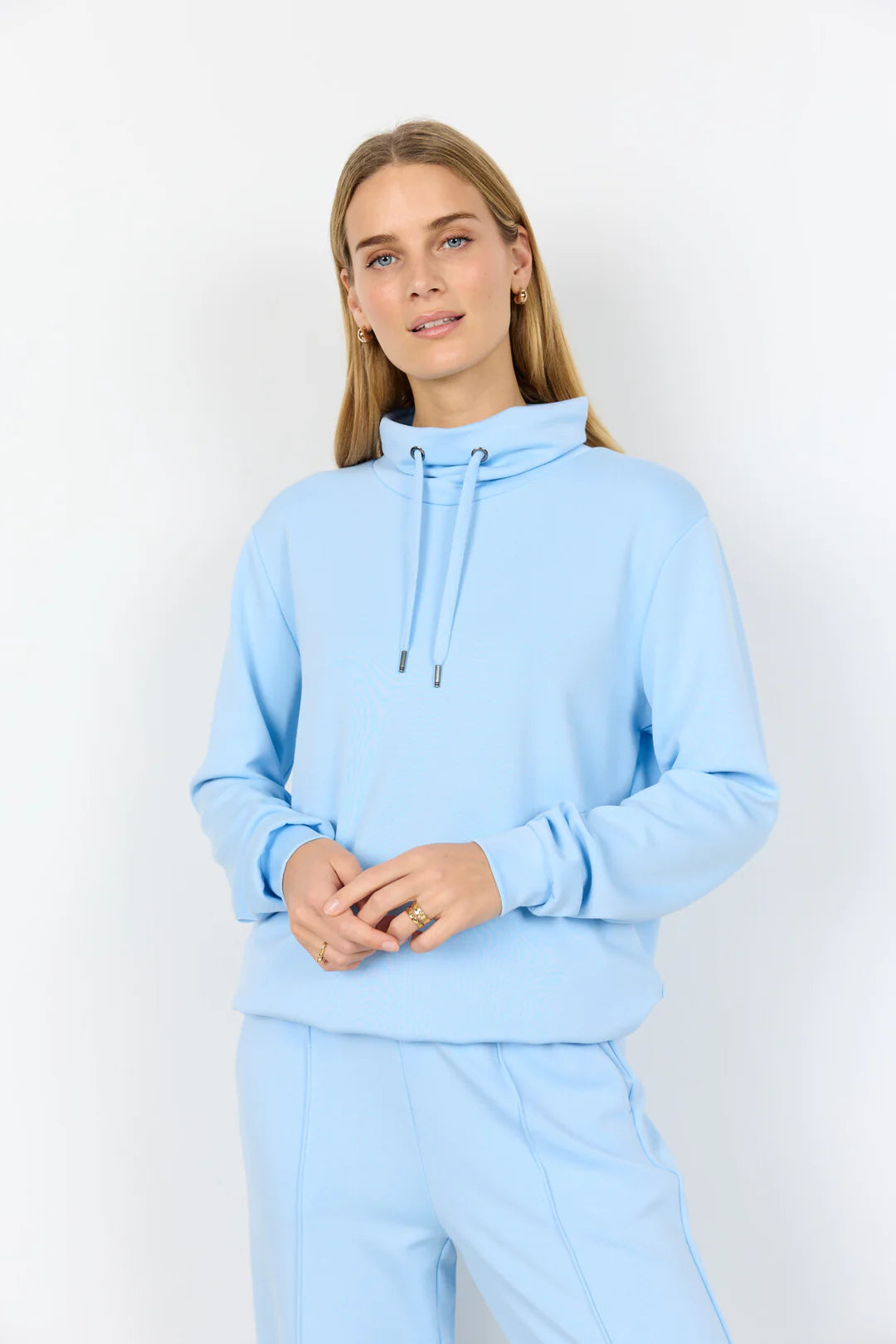 Sweatshirt (lyseblå)