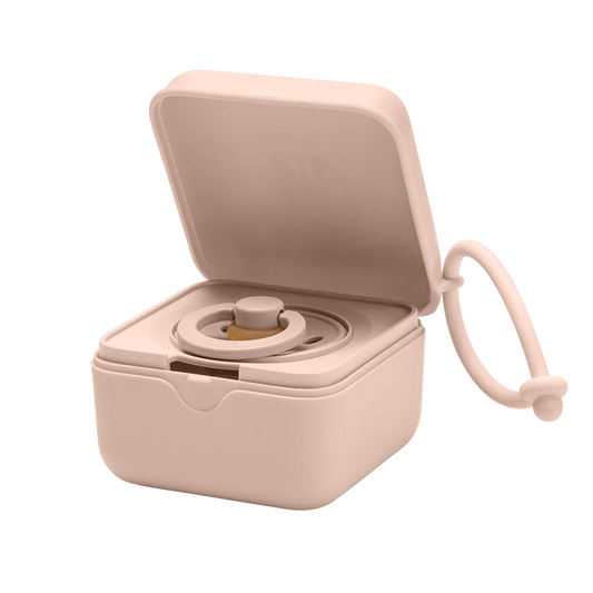 BIBS Sutteholder og steriliseringsbox - June Blossom Blush