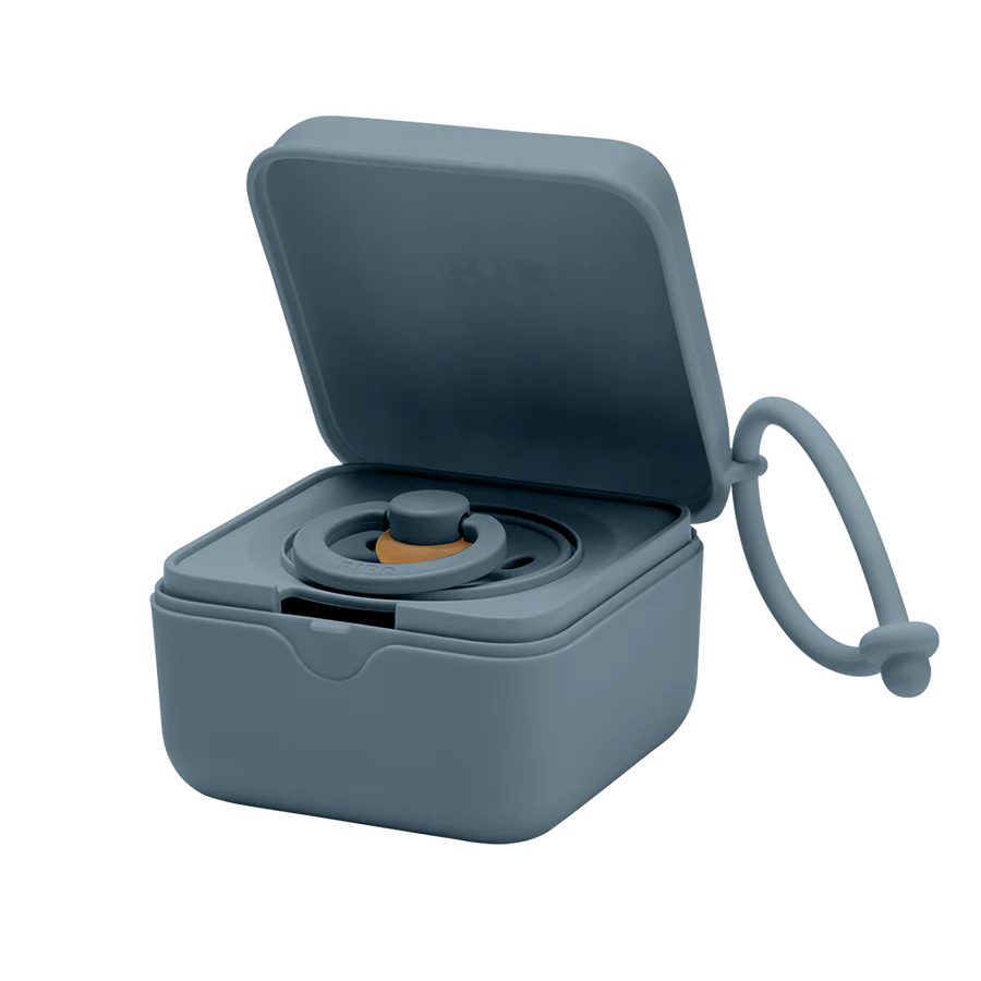 BIBS Sutteholder og steriliseringsbox - Bobo Petrol