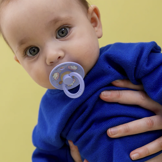 BIBS x Moomin Colour Sutter 2-Pak Dreaming - Baby Pink Mix