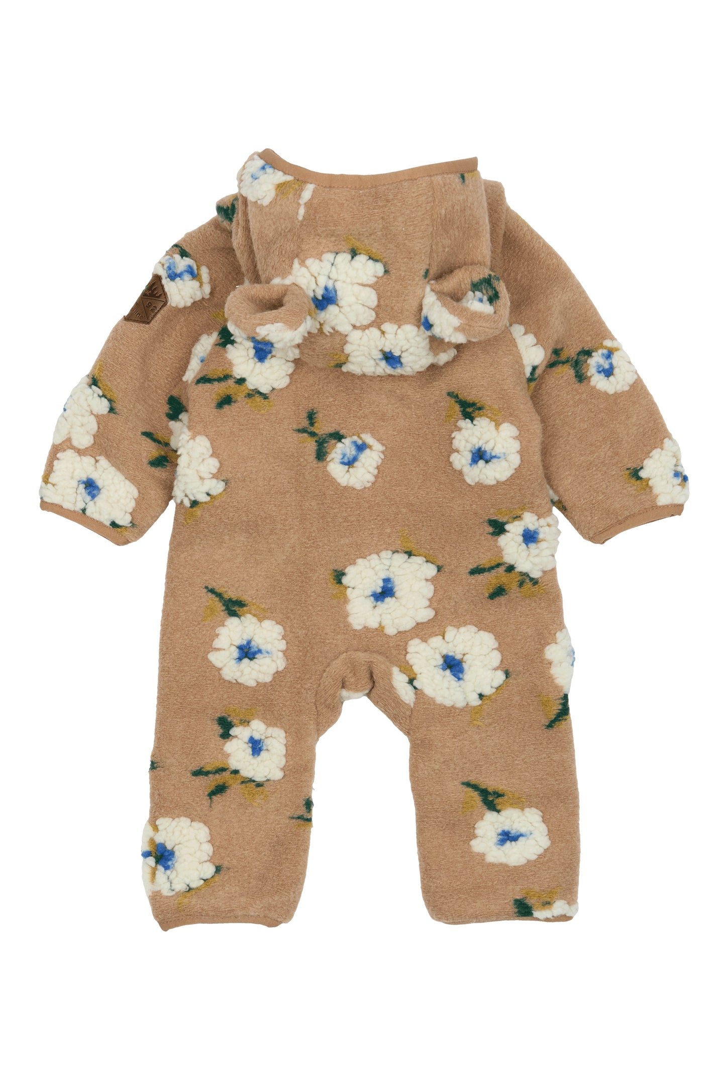 Teddy heldragt med blomster