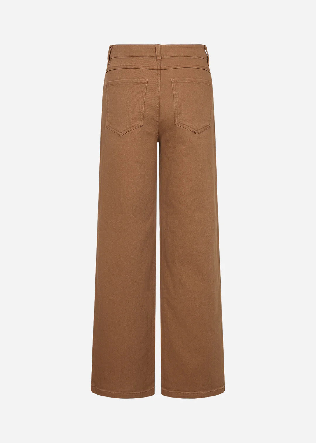 Jeans med vidde (karamel)