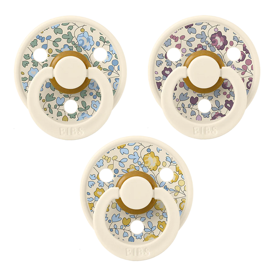 BIBS x LIBERTY Try-It 3 Pack Eloise - Ivory