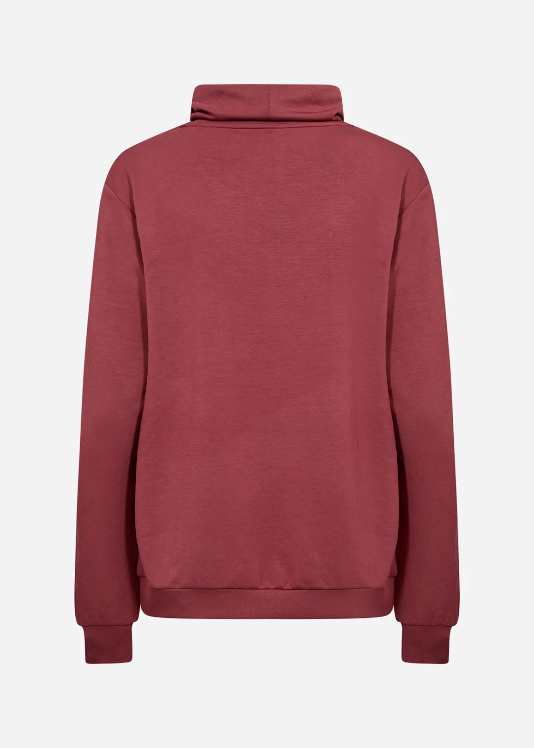 Sweatshirt (mørk rød)