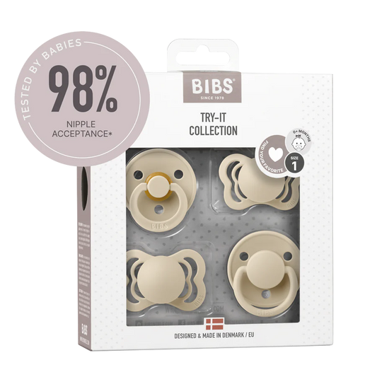 BIBS 4pack Try-It Collection - Vanilla