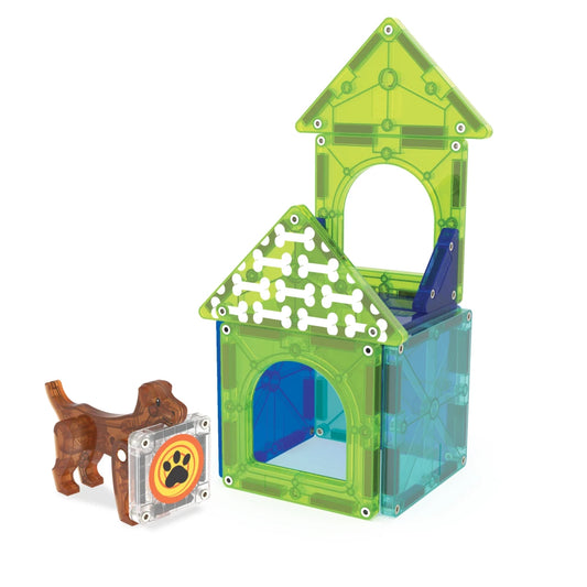 Magna-tiles hundehus